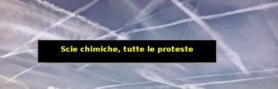 Scie chimiche tutte le proteste