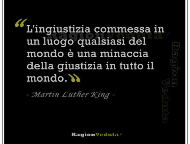 Ingiustizia - Martin Luther KIng