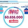 popolazione Italia 2015 Istat