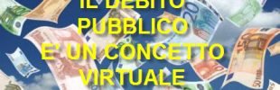 debito pubblico concetto virtuale